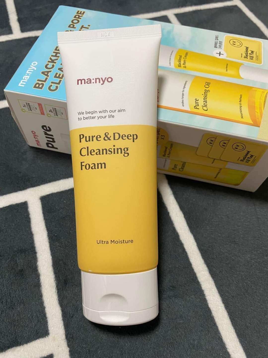 Sữa rửa mặt Manyo Pure & Deep Cleansung Foam 100ml chuẩn Auth