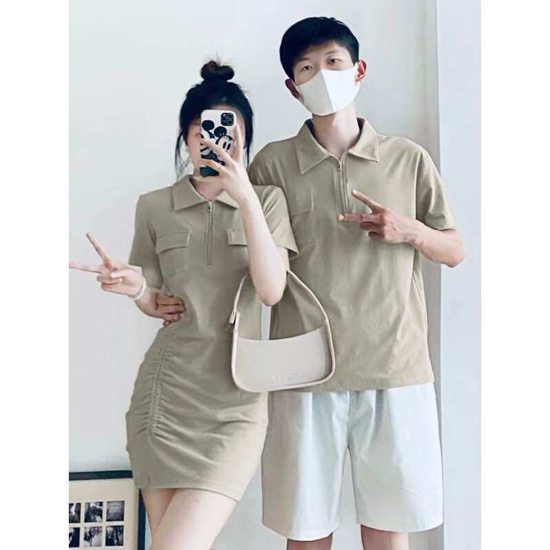Set couple nâu cafe siêu hot. Hình thật 🥰🥰