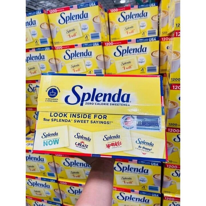 100 gói đường ăn kiêng Splenda Mỹ (24/9/2026)