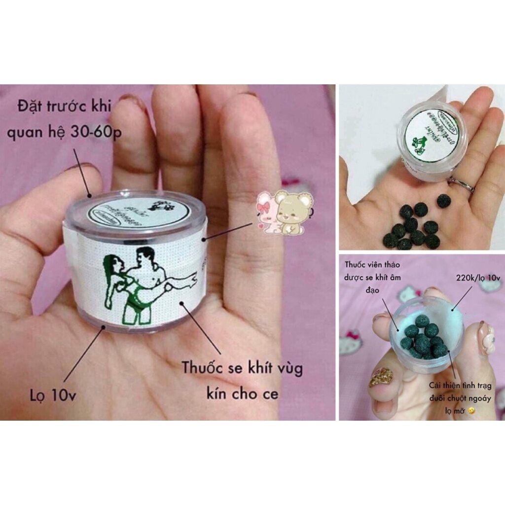 Viên đặt se khít Thái Lan hộp 10viên