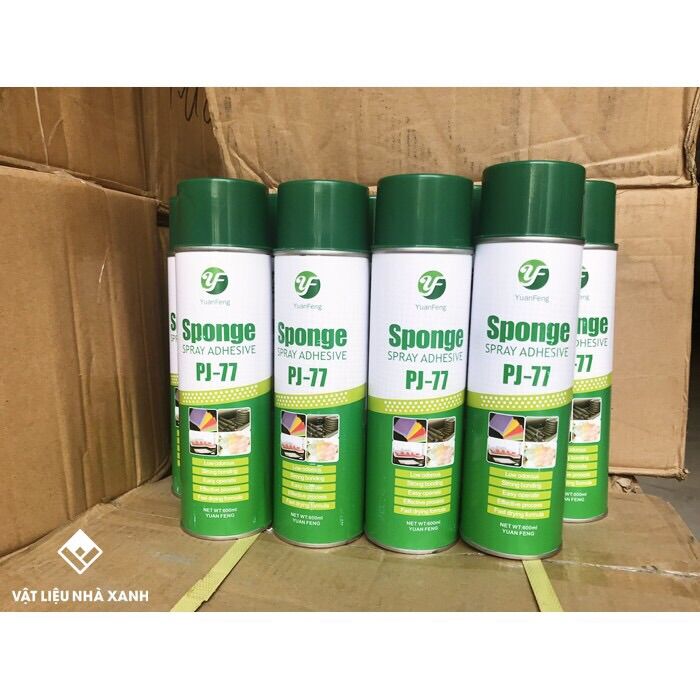 Keo dán xốp , dạng xịt đa năng pj 77
