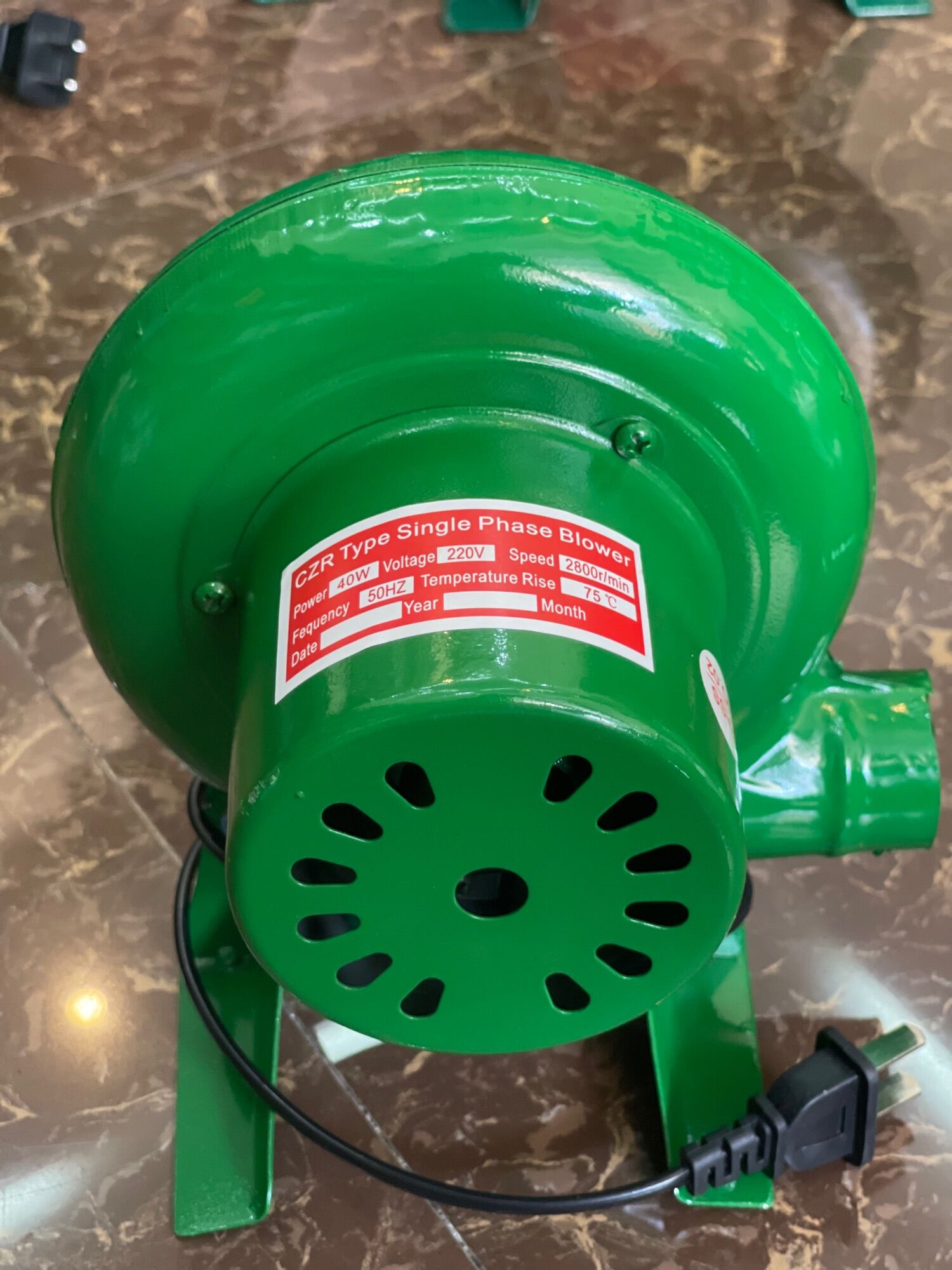 Quạt hỏa tốc, thổi bếp nướng 40w