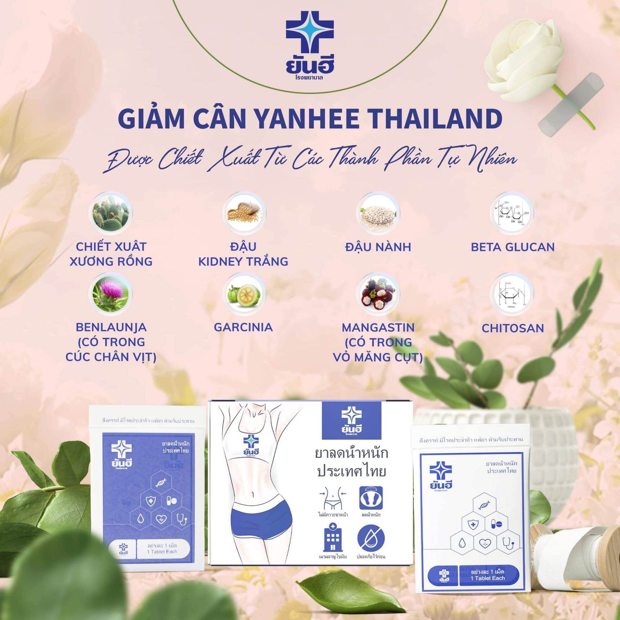 Giảm cân cấp tốc yanhee vip 7 pp thái lan bản thải mỡ thừa nhanh 1 tuần mạnh