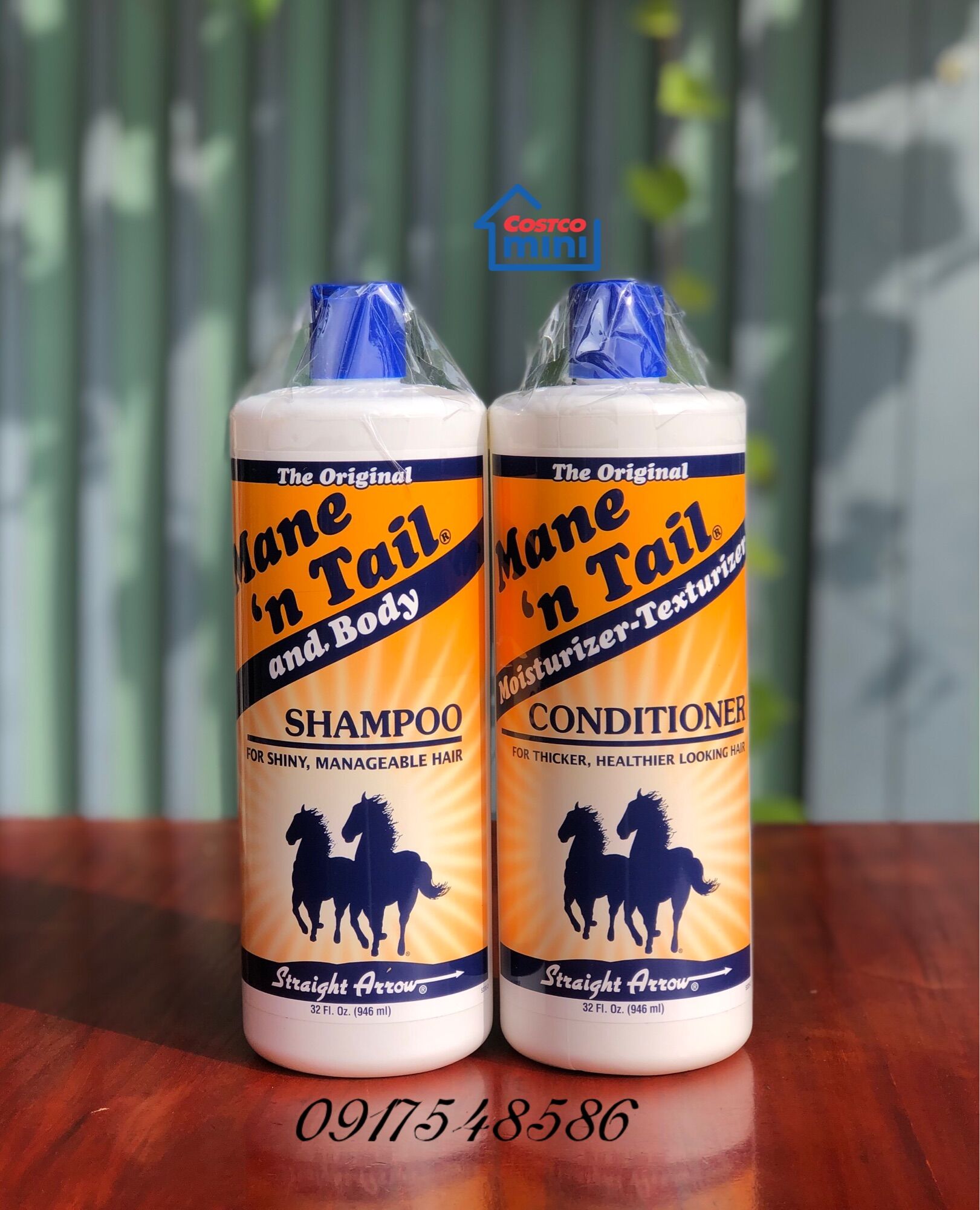Combo dầu gội dầu xả Mane 'n tail