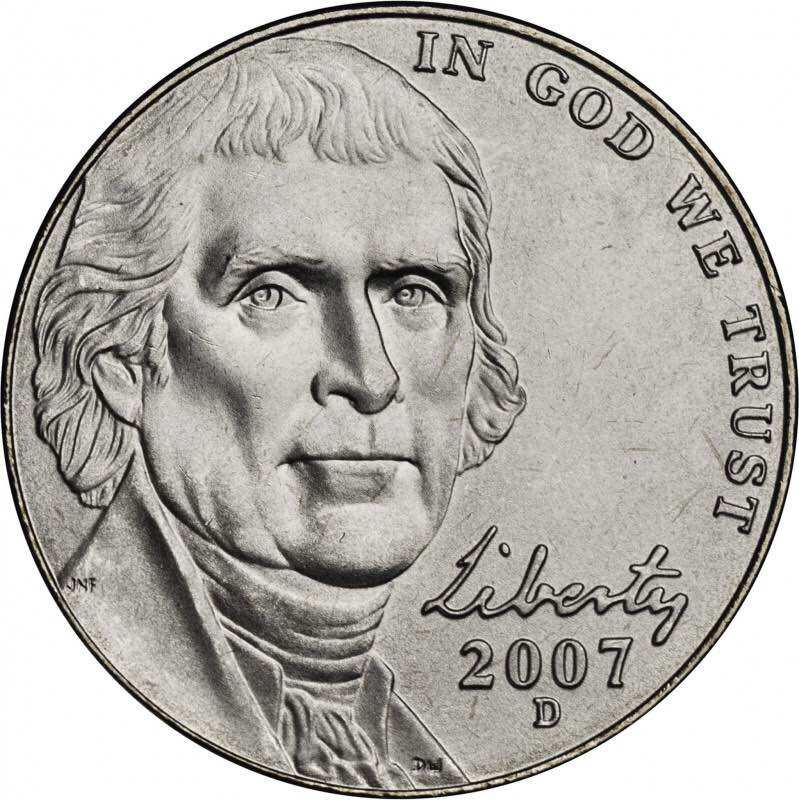 Đồng xu mỹ 5 cent
