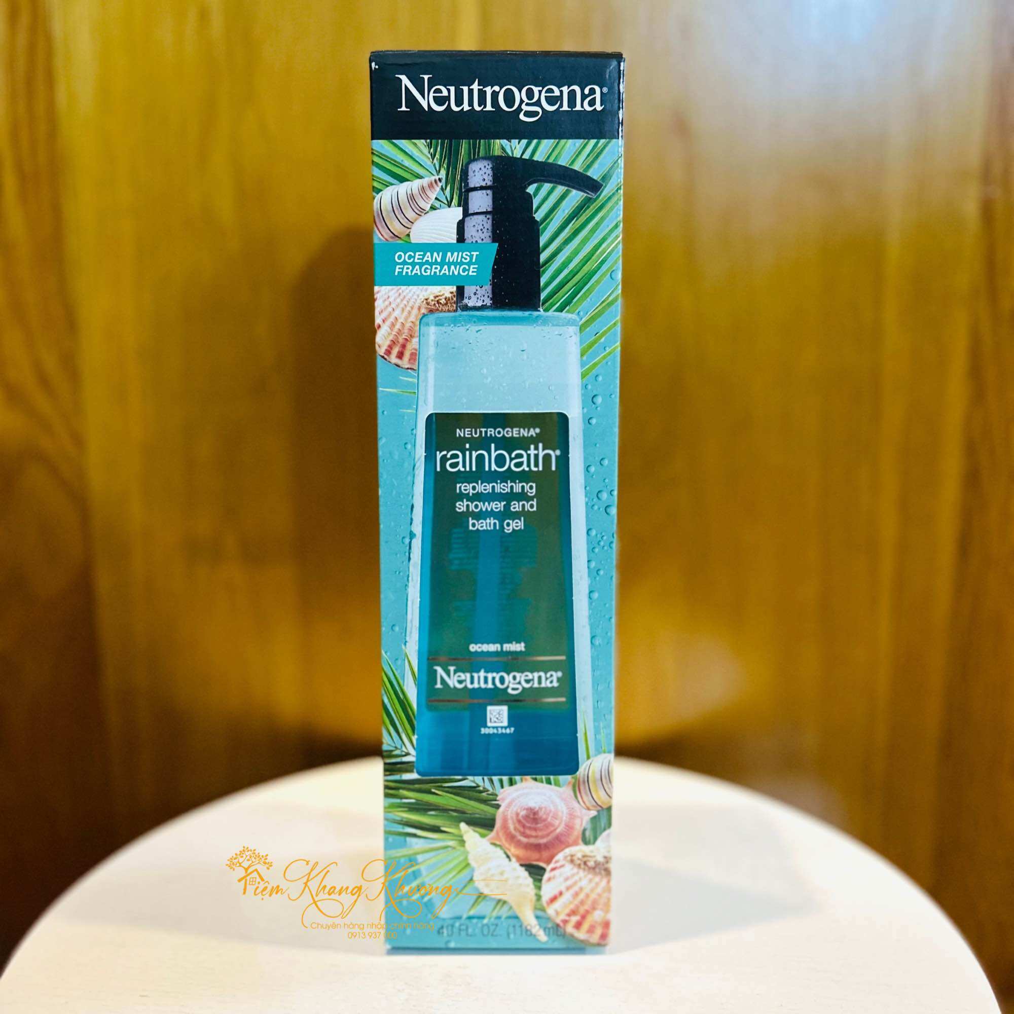 SỮA TẮM NEUTROGENA RAINBATH DƯỠNG ẨM CẢI THIỆN MỤN LƯNG -  1182ML/CHAI (HÀNG NHẬP MỸ CHÍNH HÃNG)