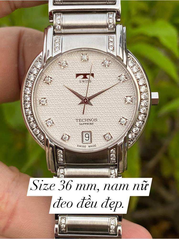 Đồng hồ si nam thuỵ sĩ tech.nos. stt 1382. đáng sưu tầm!!