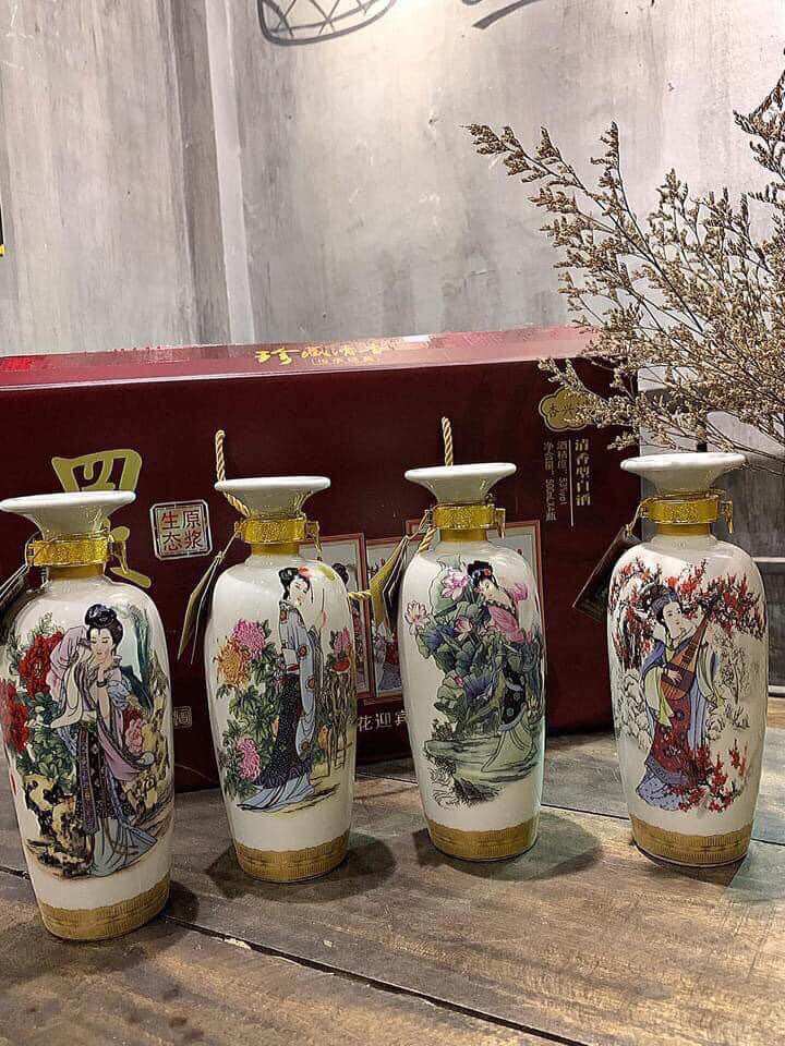 Mao Đài Tứ Đại Mỹ Nhân 500mlx4bình