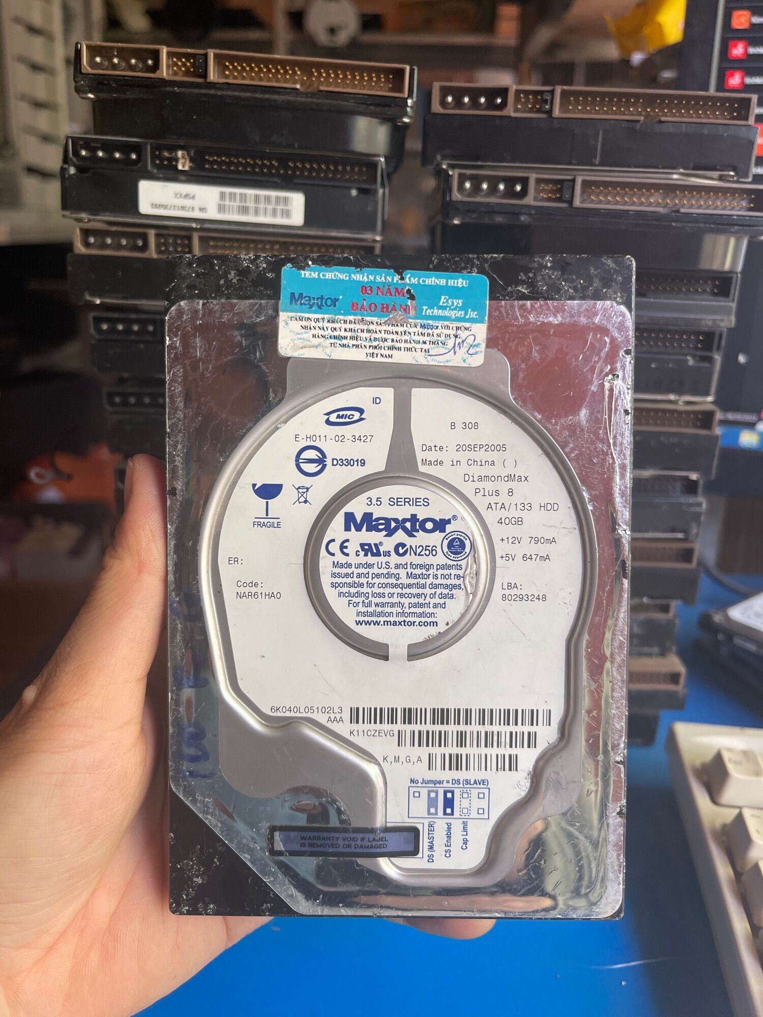 Ổ cứng hdd máy photocopy 40gb