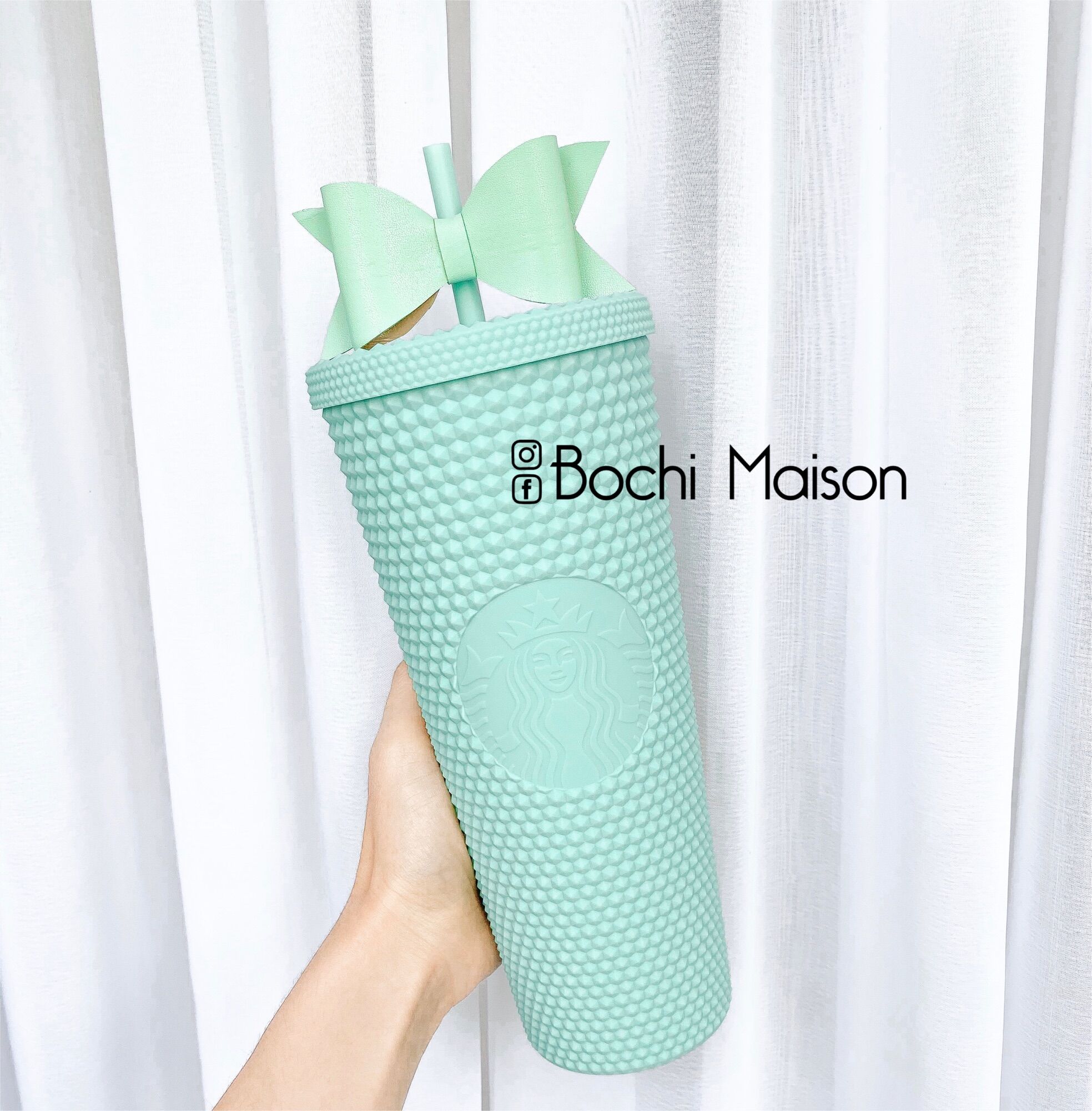 STARBUCKS Bow Topper Nơ Ống hút 🎀🎀🎀