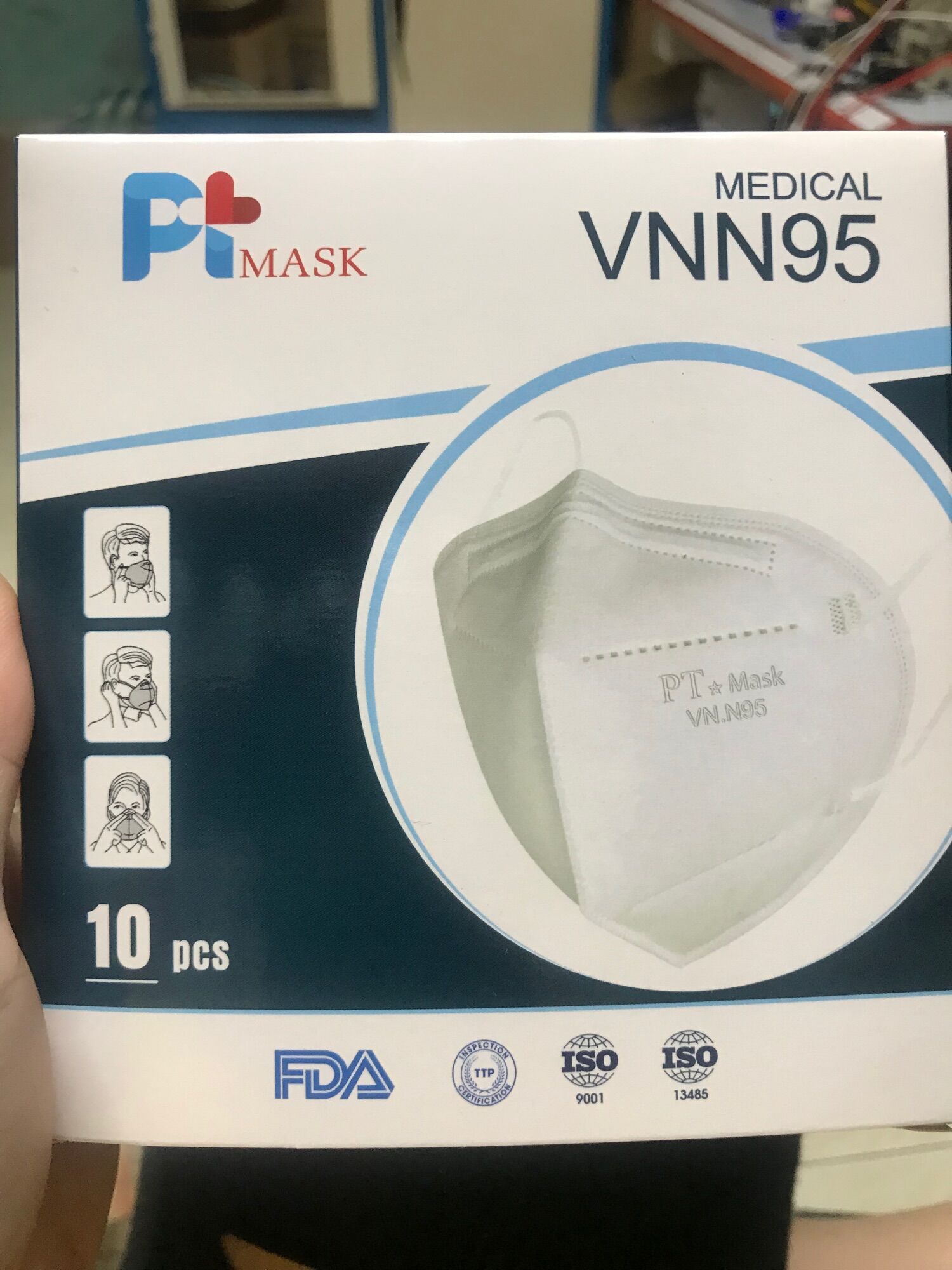 Khẩu trang n95 4 lớp pt