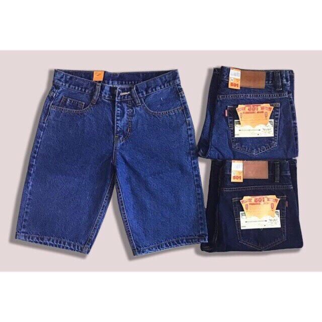 [HCM]Quần sọt jeans nam cao LD103