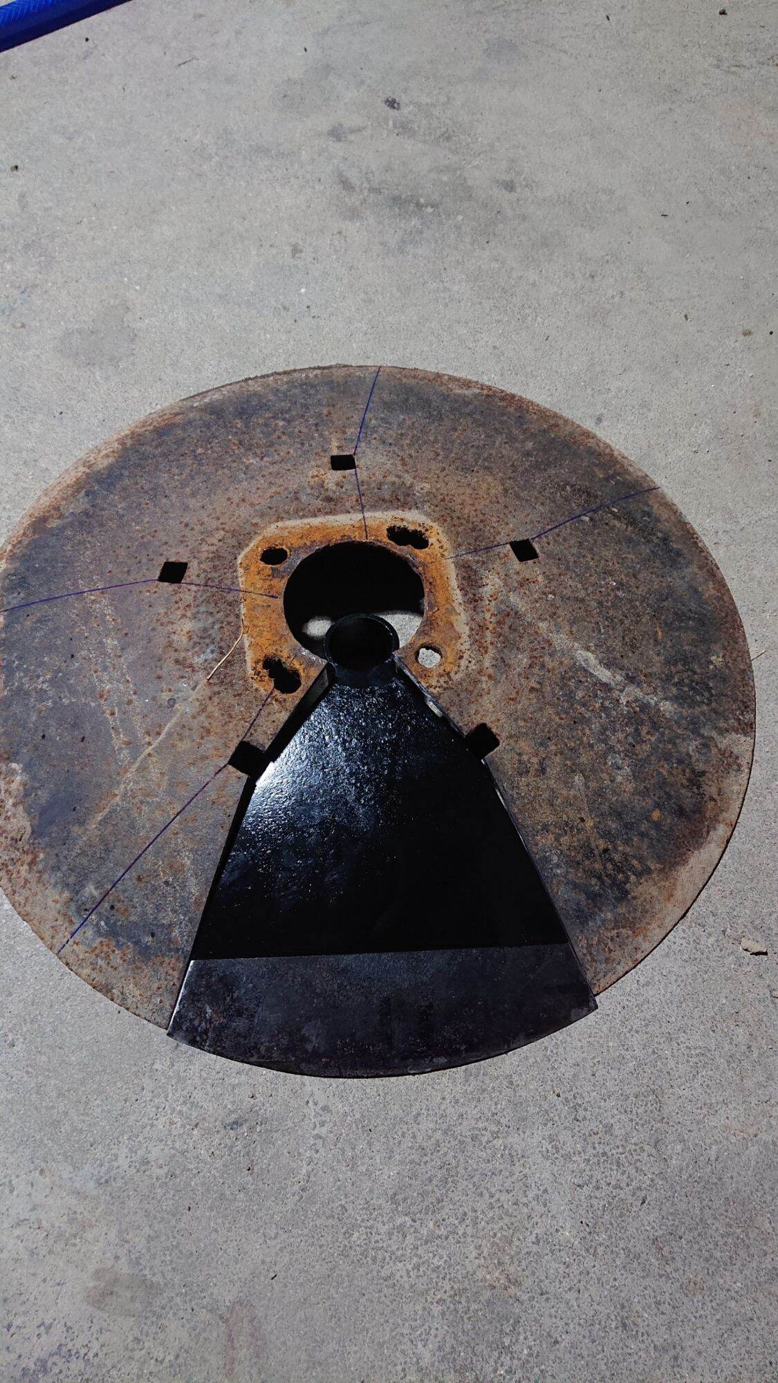 Cuốc bàn Chảo cày lưỡi 21 cm