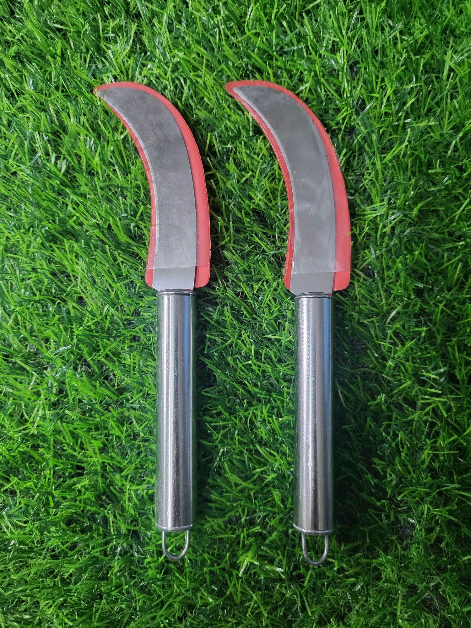 Dụng cụ cắt nảy chuối, lá chuối cán inox