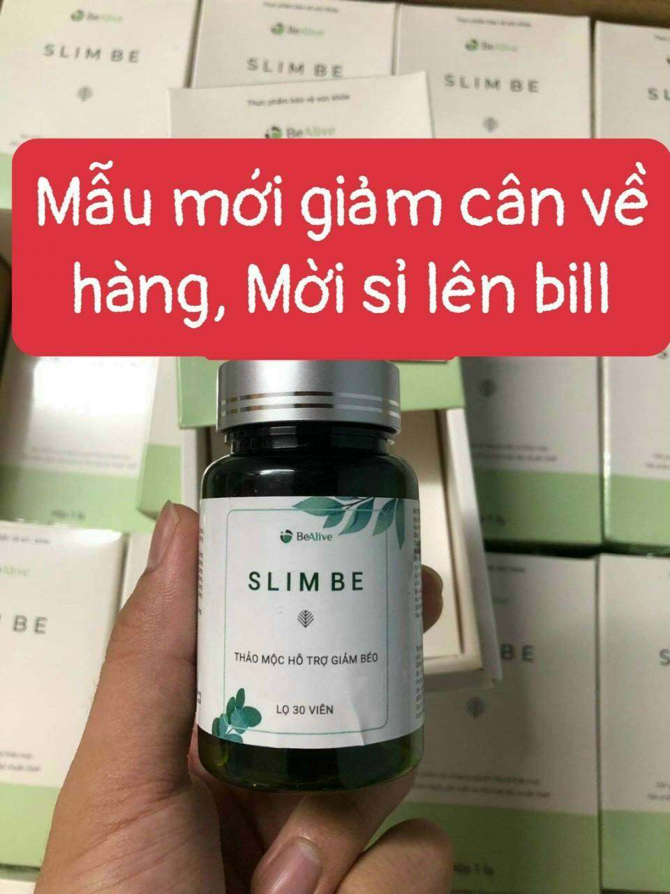 giảm cân SLIM BE (cường anh)chính hãng cty bao check sms date mới + thể bảo hành cty