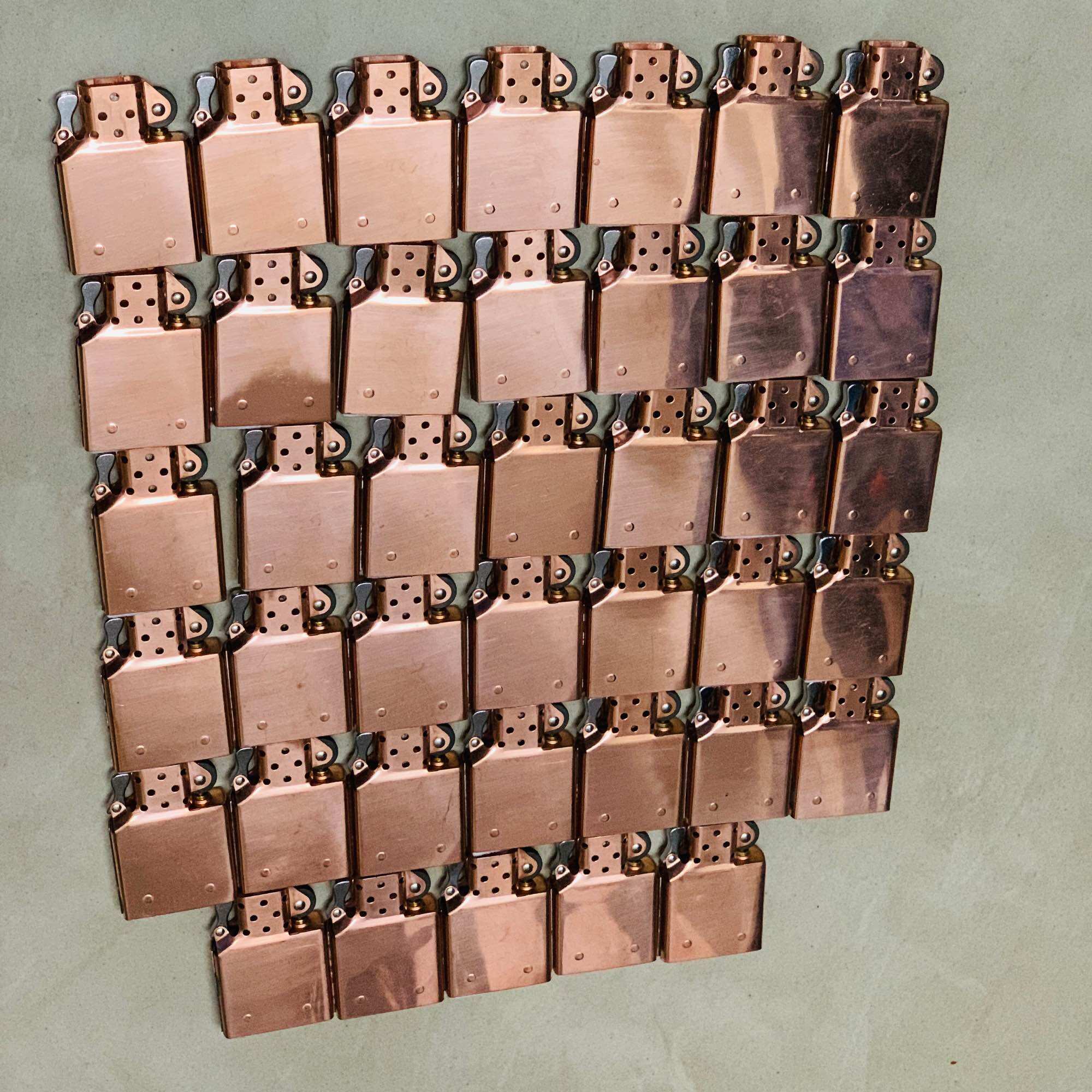 Ruột bật lửa copper ( đồng đỏ nguyên khối )