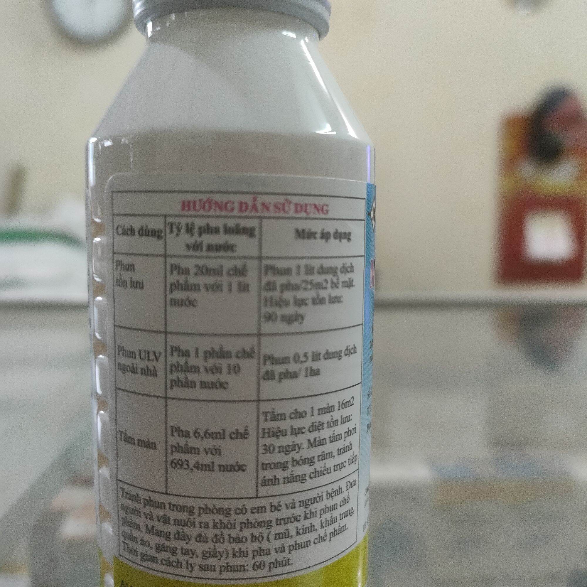 Thuốc muỗi y tế CYPON 100ml chuyên diệt muỗi, côn trùng, mò mạt, chấy rận, mòng...