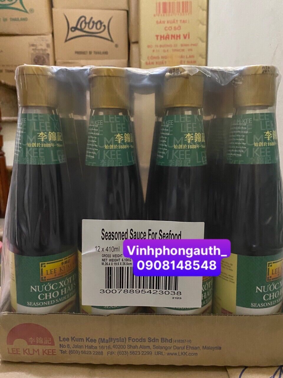 Nước sốt Hải sản Lee Kum Kee 410ml ( hấp cá )