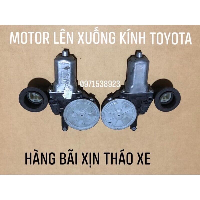 Moto lên xuống kính toyota 7 răng giắc 6 chân chuyên dùng cho tất cả các dòng xe toyota Hàng bãi xịn tháo xe