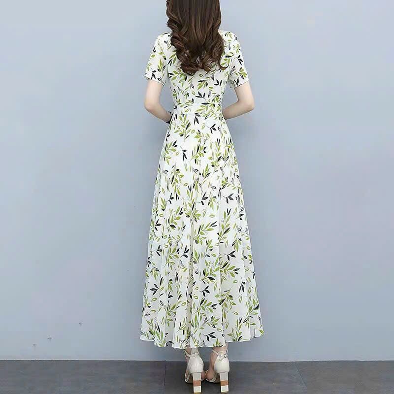 Đầm Xòe Chất Voan 2 Lớp Size M đến XXL ♥️