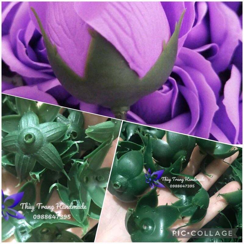 10 đài hoa hồng nhựa