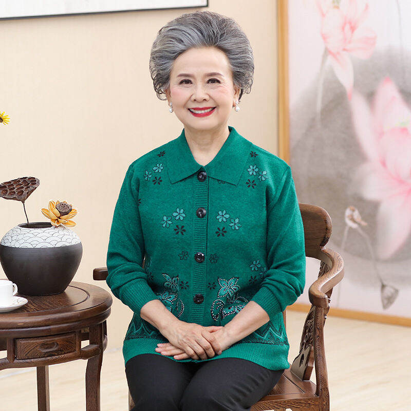 Áo Len Cổ Bẻ Trung Niên