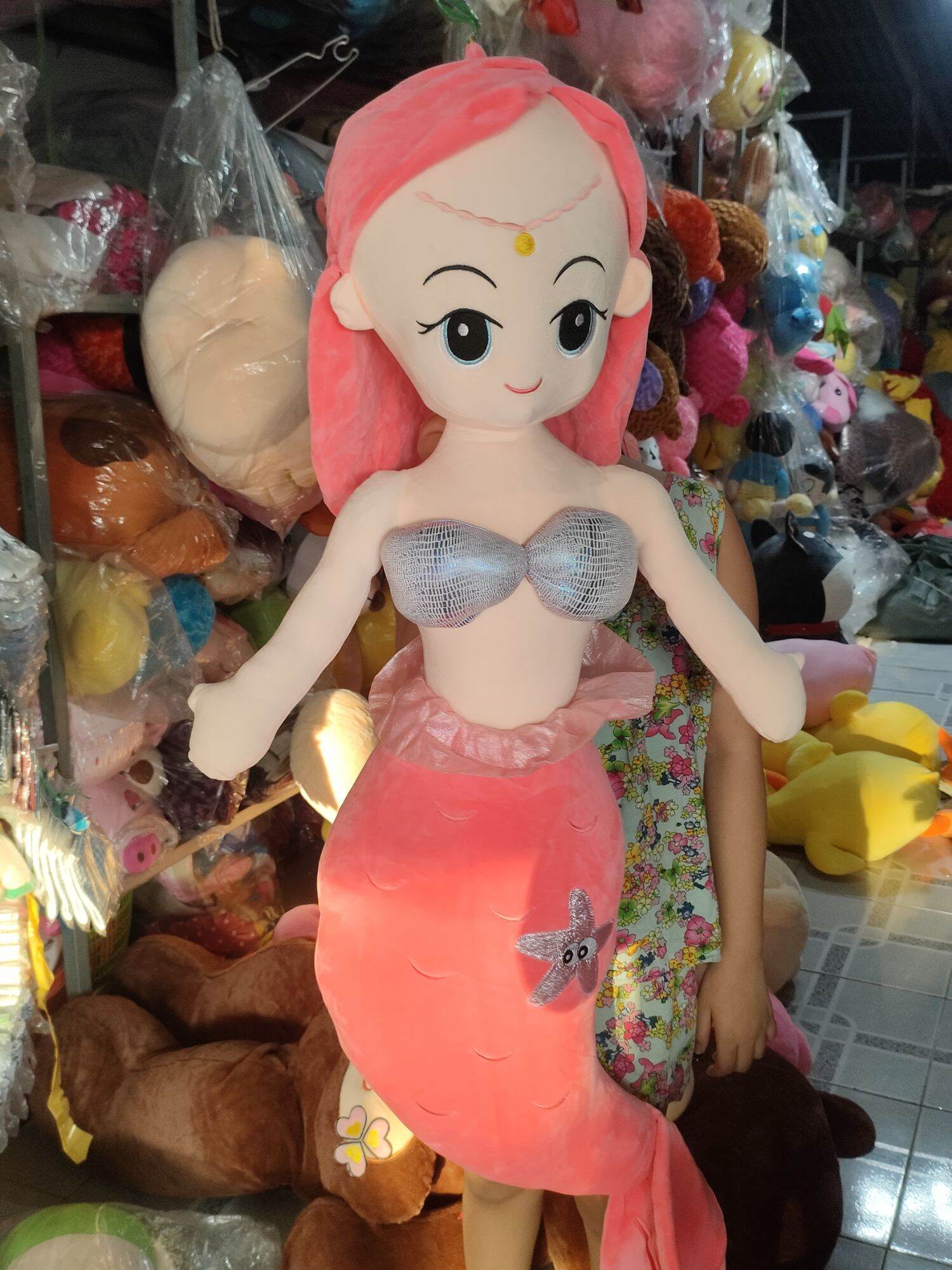 Gấu bông nàng tiên cá 1,1m