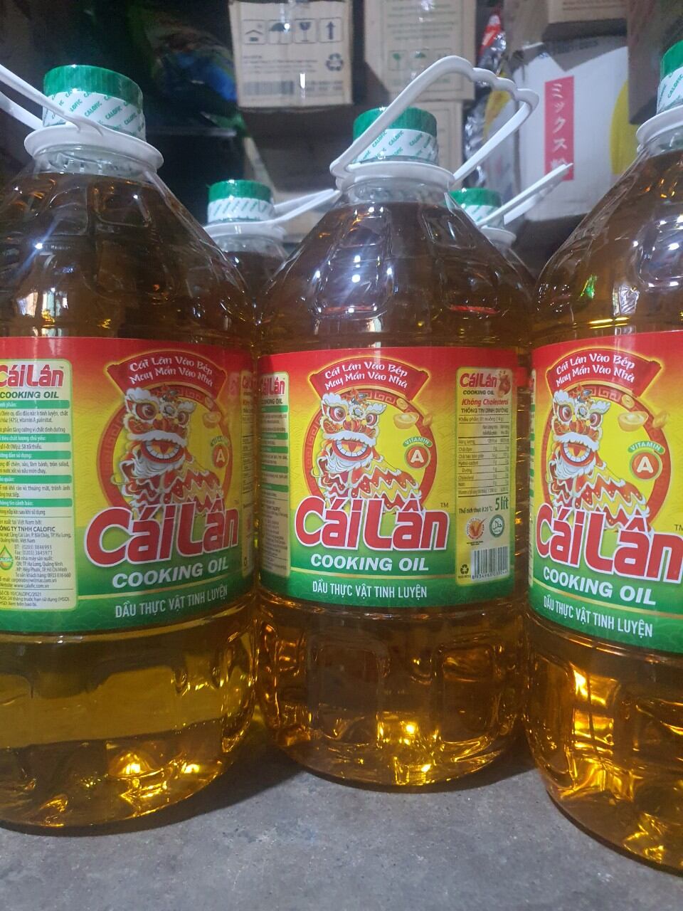 Dầu thực vật Cái Lân 5 lít