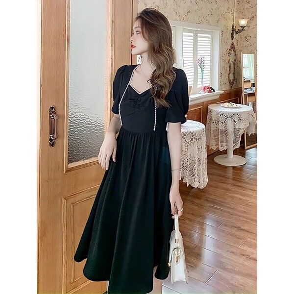 [Ảnh thật] Bigsize ĐẦM XÒE PHỐI REN BI GIÁ RẺ