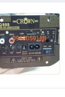 Mạch Loa Crown công xuất 80w