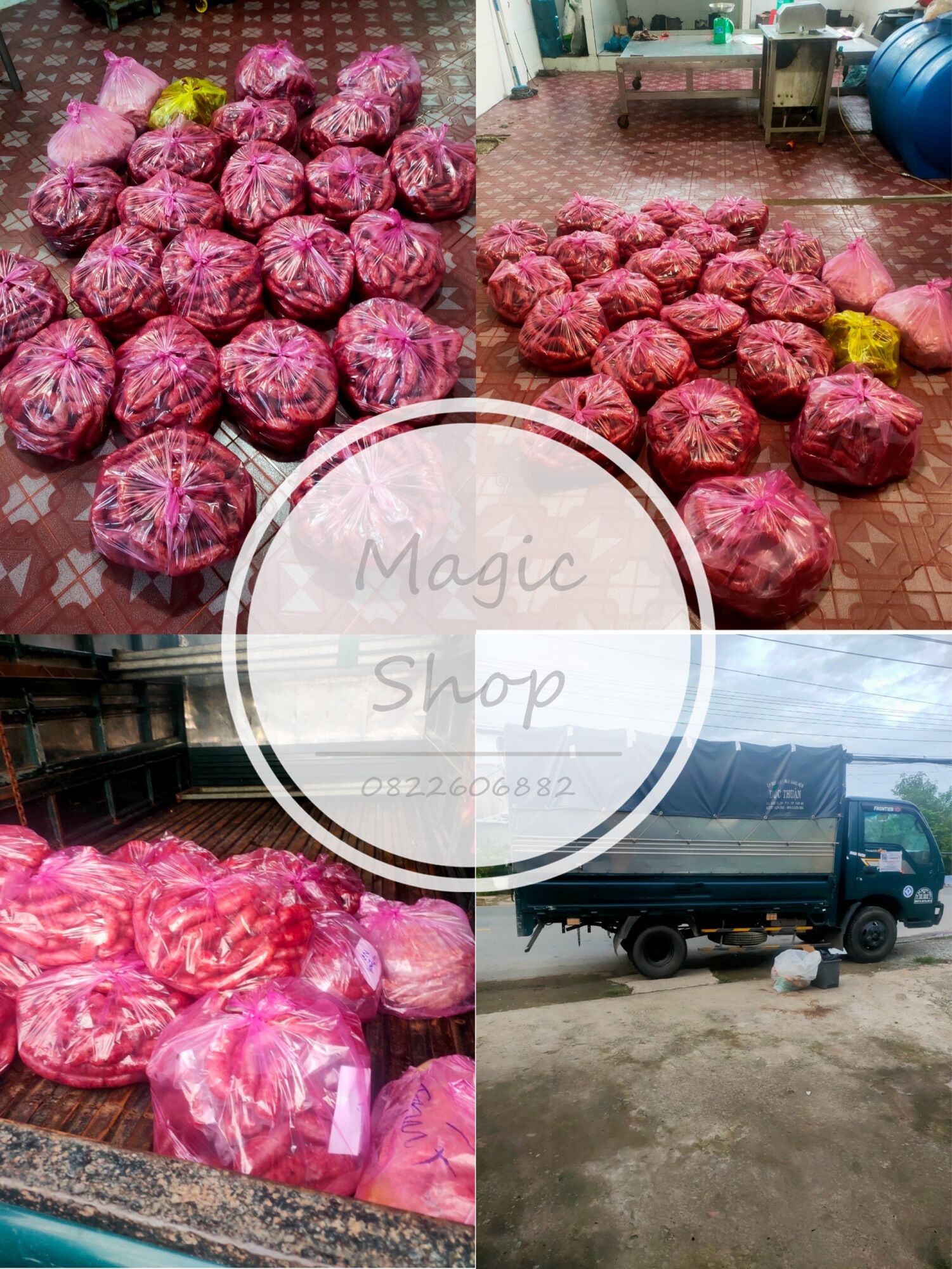 COMBO 5KG LẠP XƯỞNG TƯƠI NHÀ LÀM LONG AN