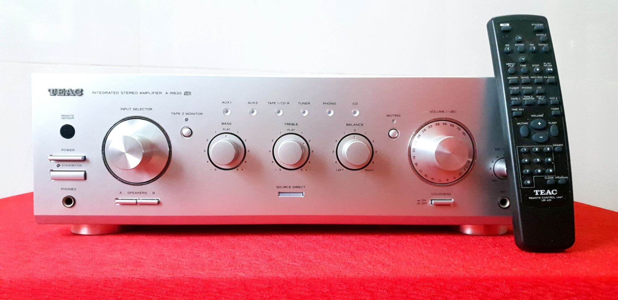 TEAC CD-H600 A-R630 セット 始め