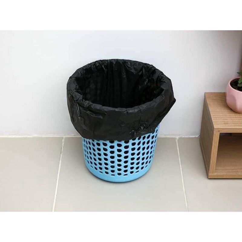 Cuộn túi đựng  rác đen tự phân hủy 1 set 3 cuộn
