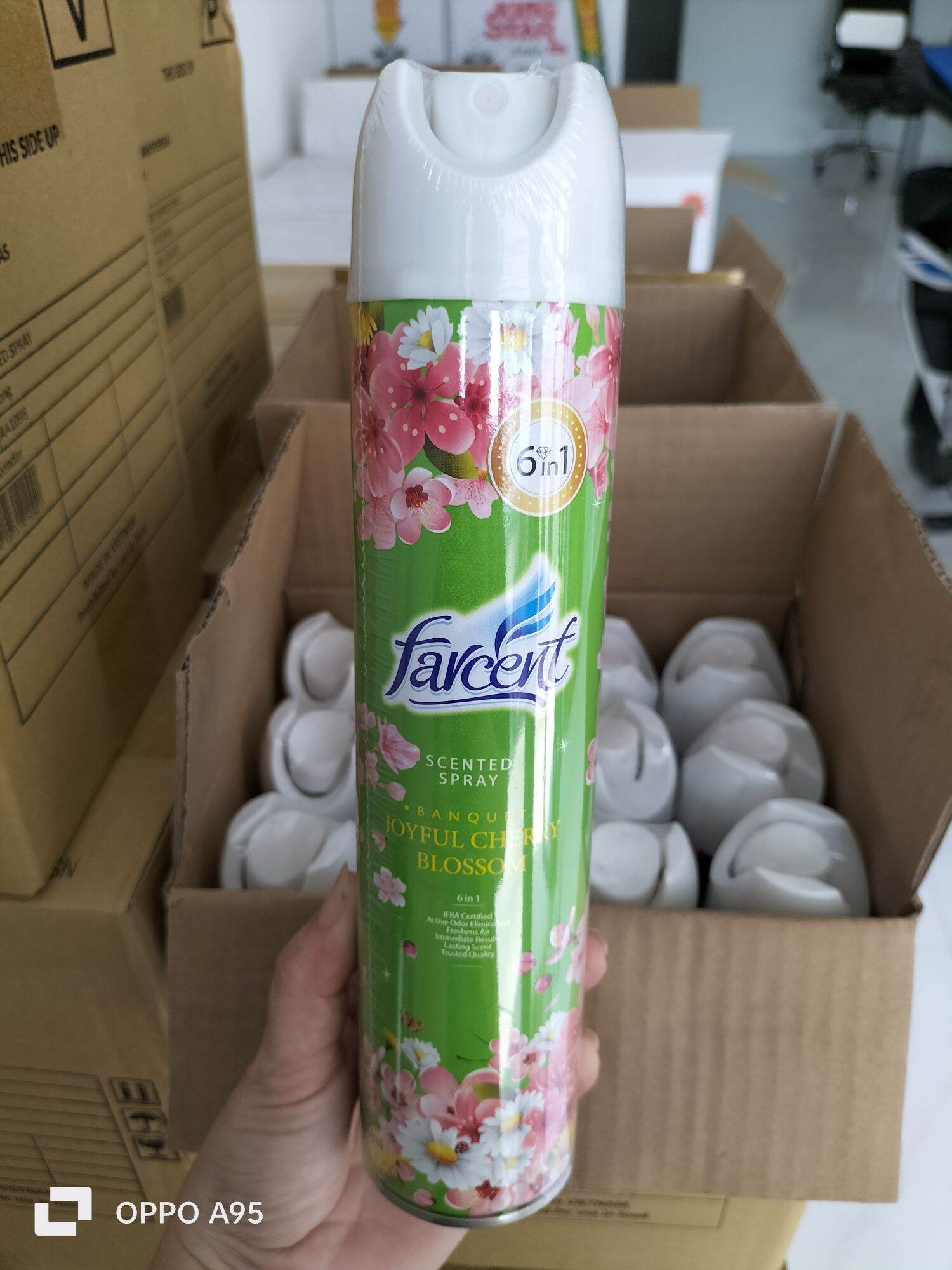 [XẢ KHO] Xịt Thơm phòng Farcent 320ml Hương Hoa Anh Đào