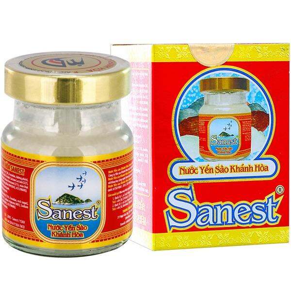 Combo 10 lọ yến sào Sanest Khánh Hoà