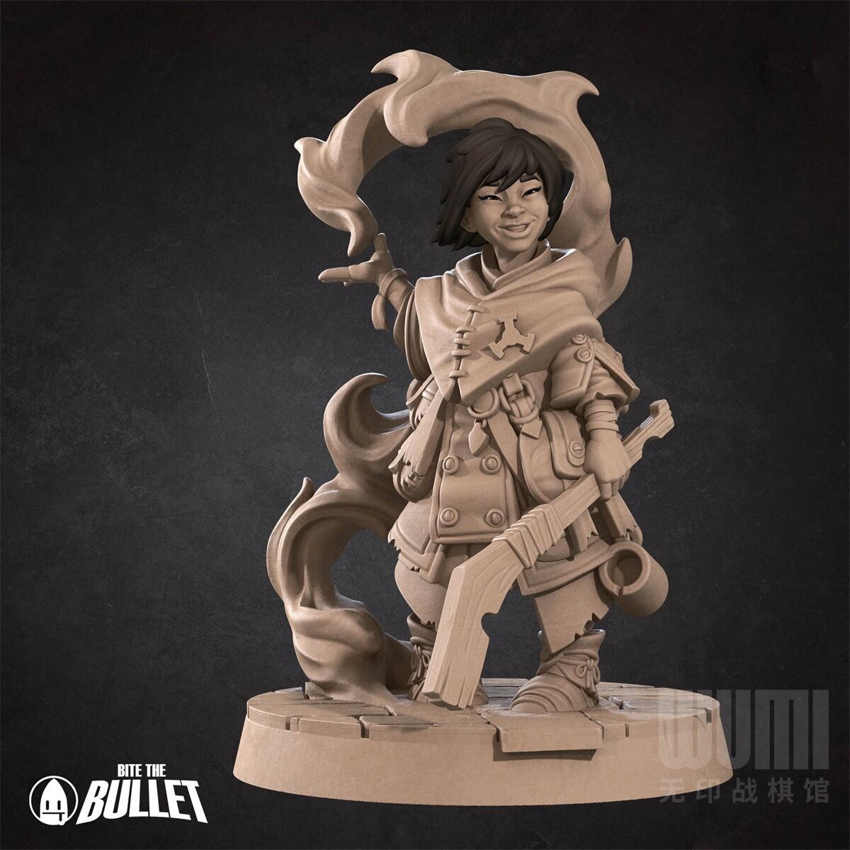 DND Tabletop Game War Chess Model Human Half-Orc Ranger Mage Barbarian Summoning Collectible Static