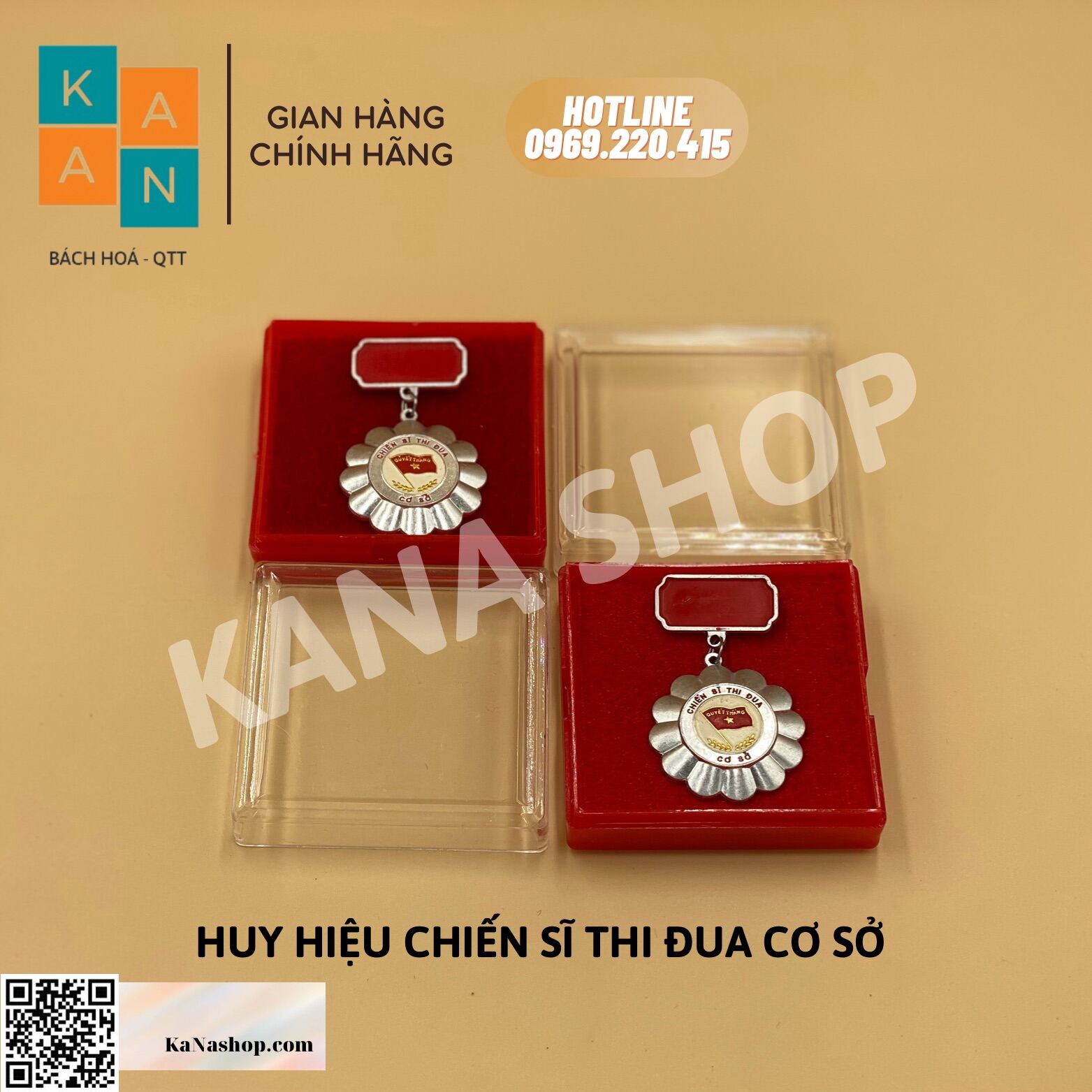 HUY HIỆU CSTĐ CÀI ÁO CHIẾN SĨ THI ĐUA CƠ SỞ kanashop sưu tầm