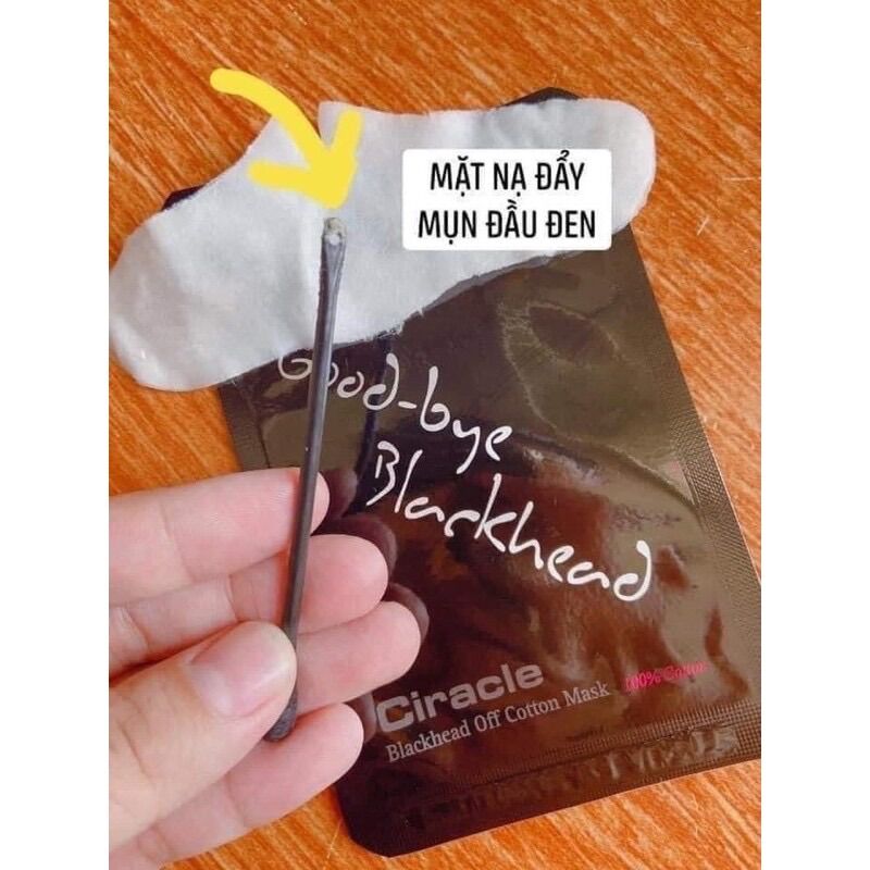 ( Gói lẻ) MẶT NẠ LỘT MỤN ĐẦU ĐEN GOODBYE BLACKHEAD