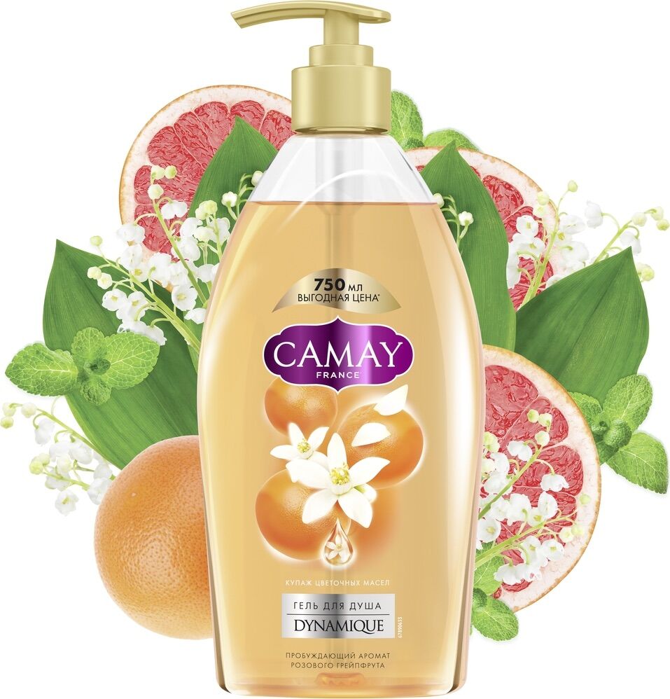 Sữa tắm nước hoa Camay của Nga/750ml