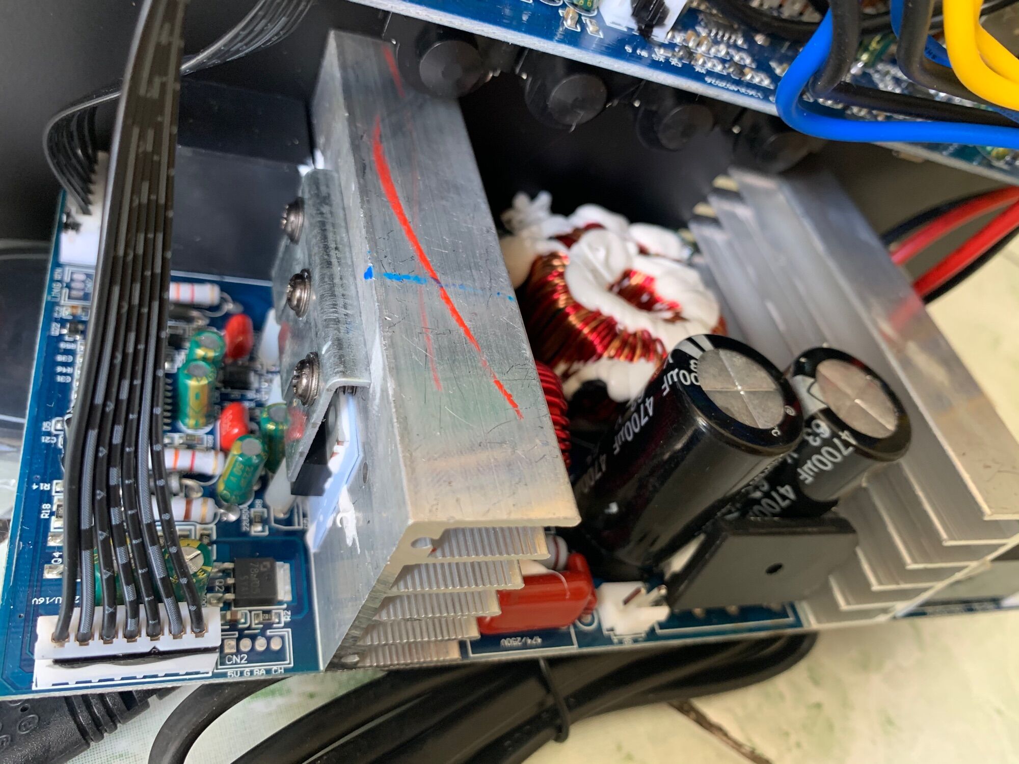 [HCM]Board mạch loa kéo 4 tấc đôi coil 75