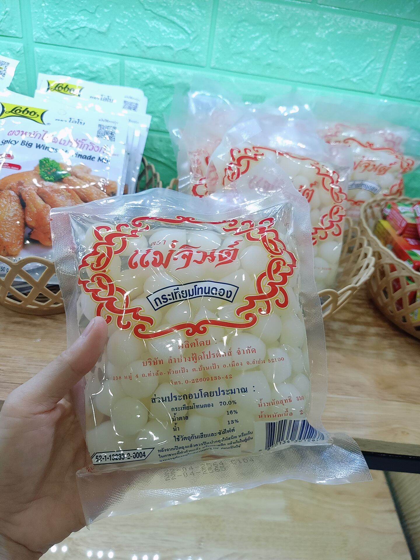 Tỏi cô đơn ngâm thái lan
