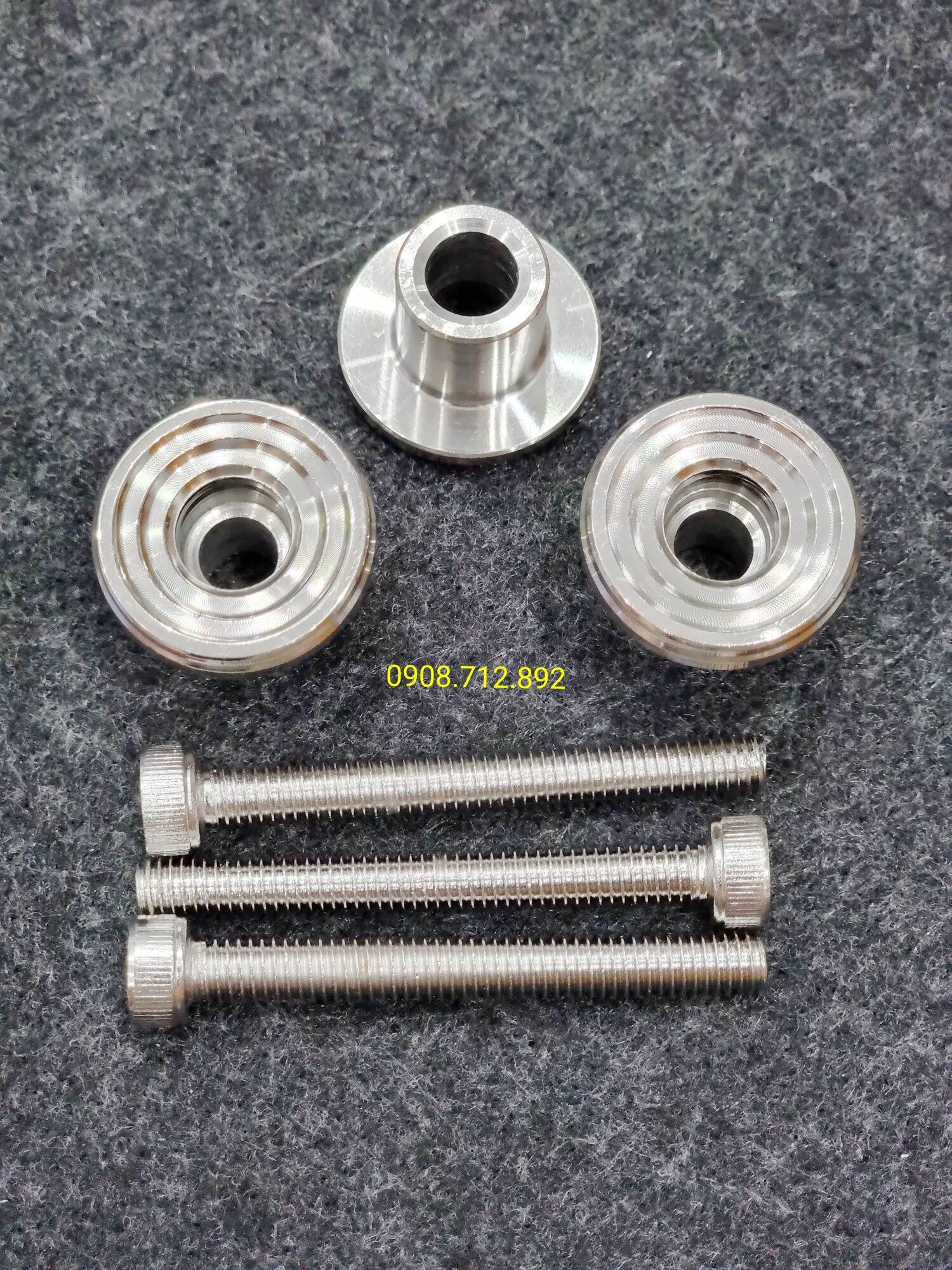 Bộ khâu rổ _ ốc bắt rổ wave inox 304 không gỉ bộ và lẻ