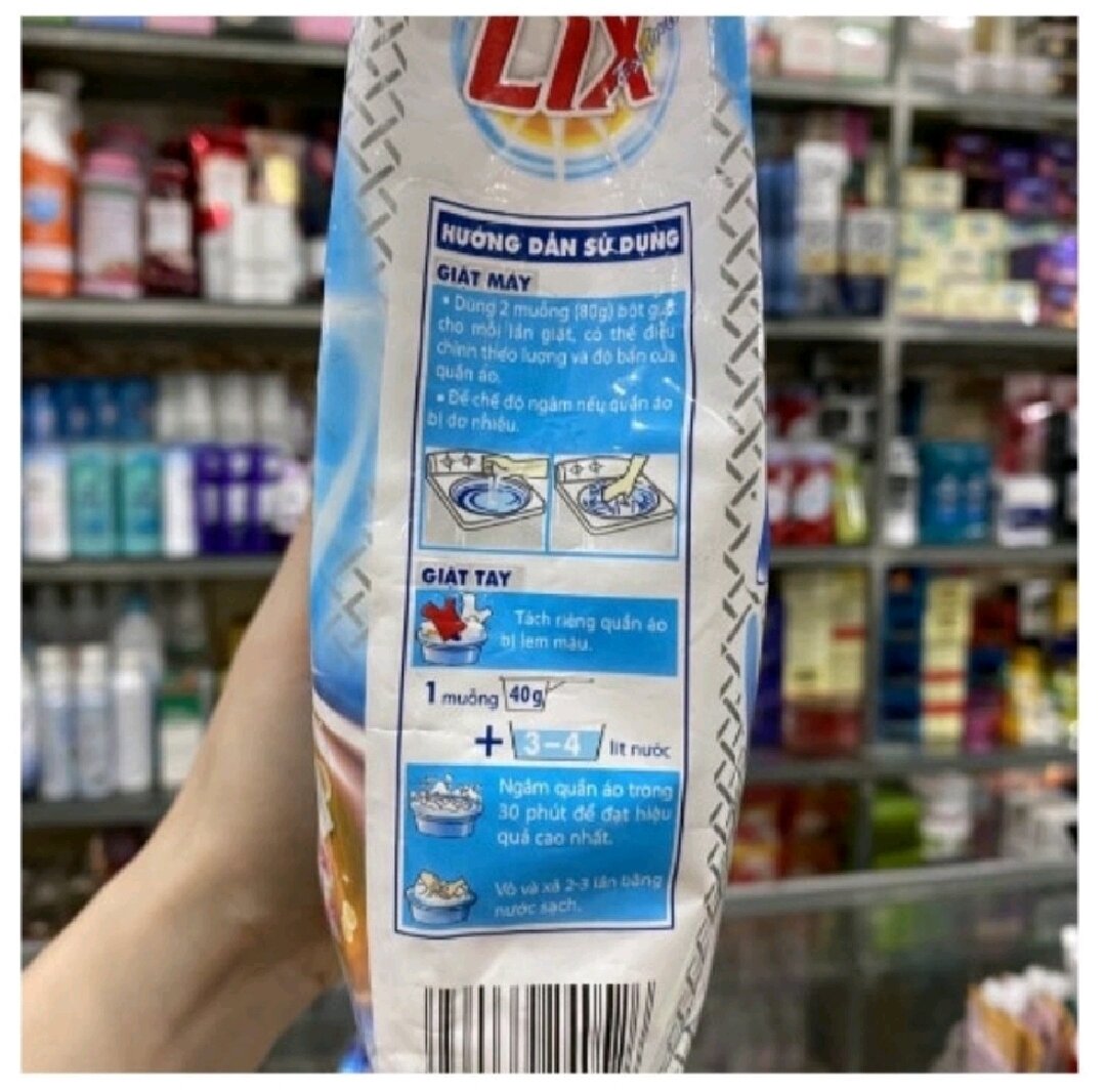Bột giặt Lix extra hương hoa 550g