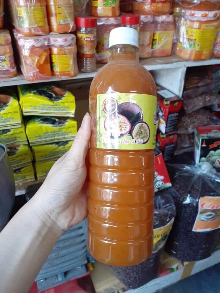Nước cốt chanh dây Đà Lạt chai 1lit
