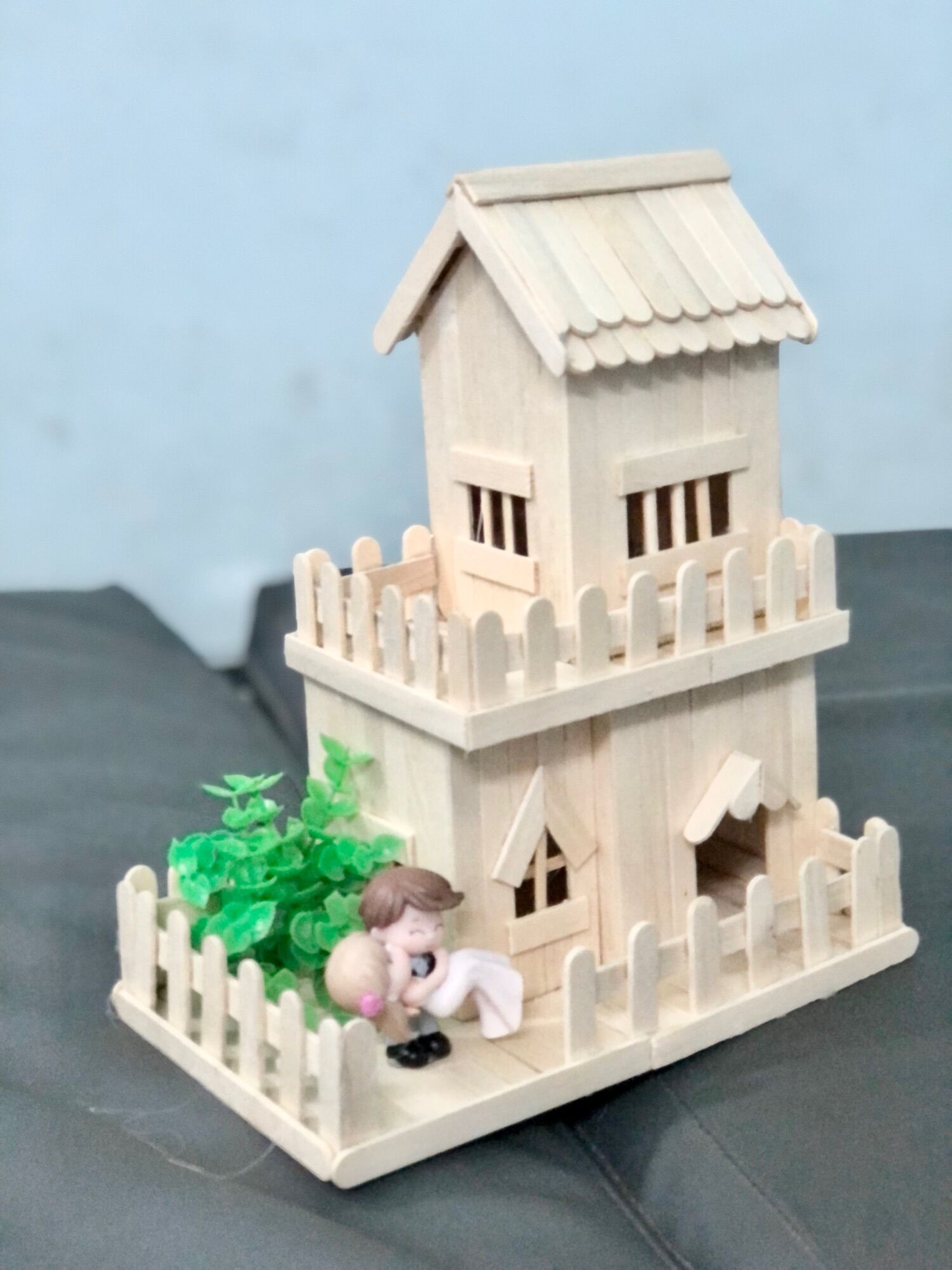 Mô hình nhà gỗ handmade đẹp xinh