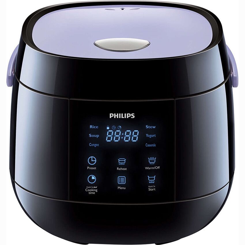 Nồi cơm điện tử Philips 0.7 lít HD3060 nấu cơm trắng dẻo mềm + nhiều tính năng