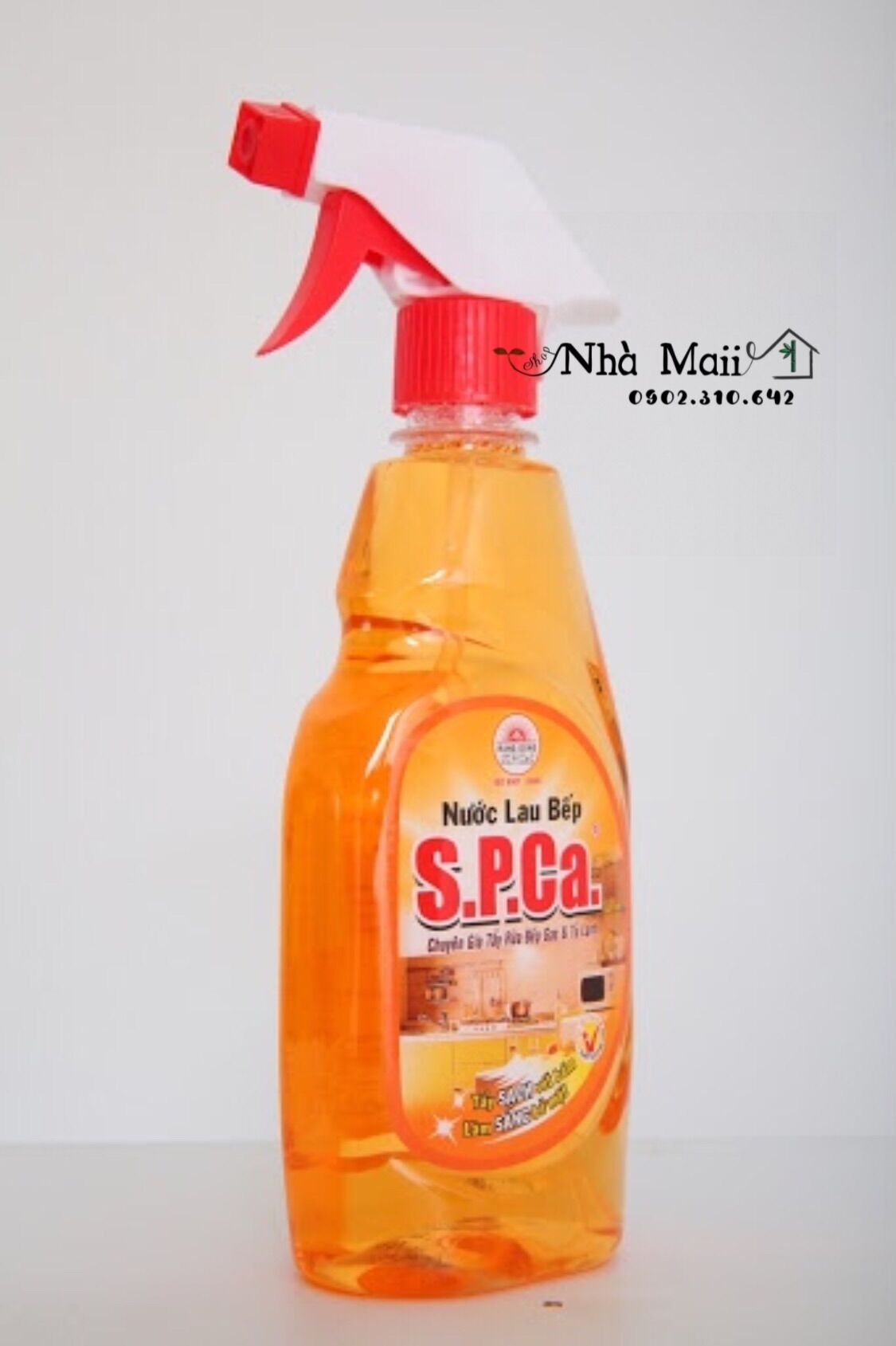🌸NƯỚC LAU BẾP S.P.CA 450ML✨