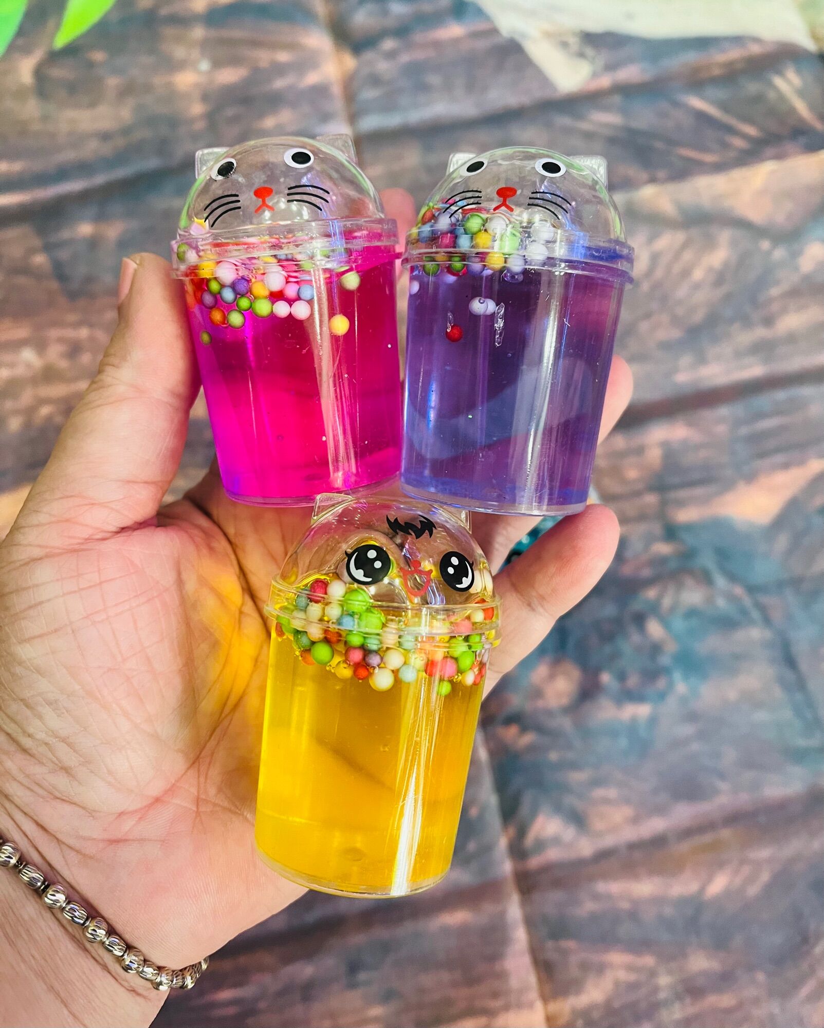 Hủ slime mini nhiều hình, màu cho bé