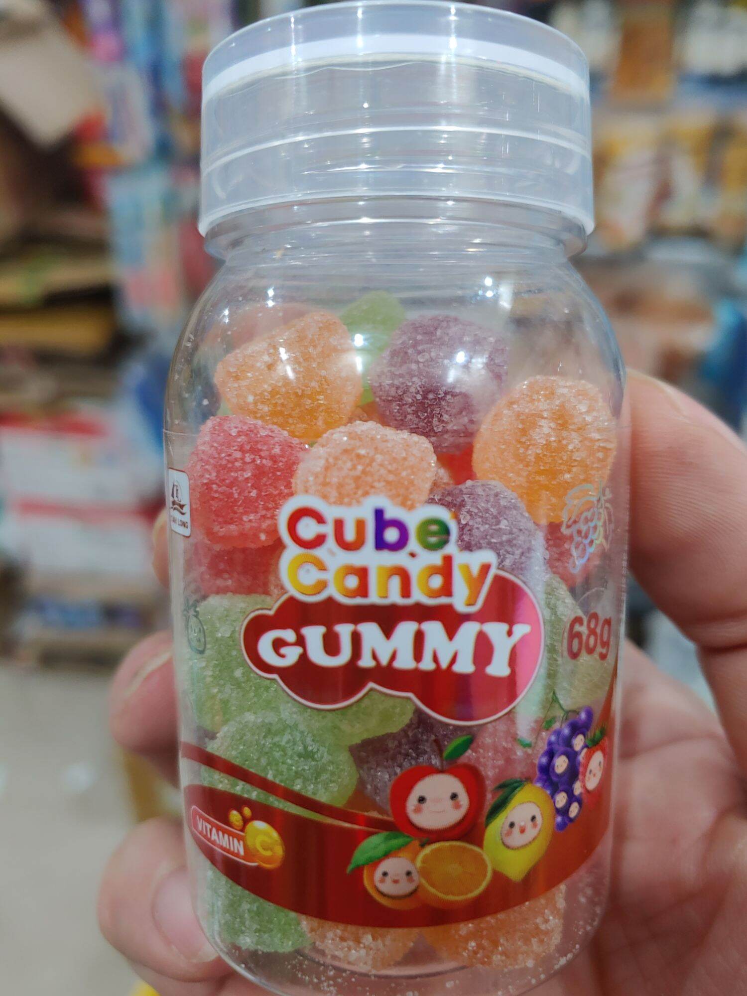 Kẹo Cube Candy Gummy lọ 68g