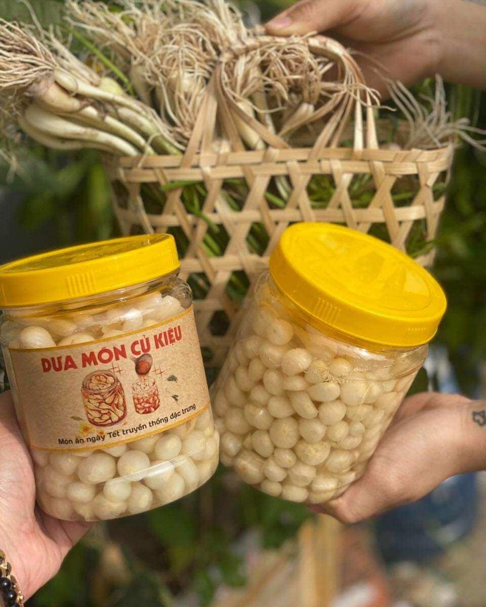 Củ kiệu ngâm chua ngọt KL:750g